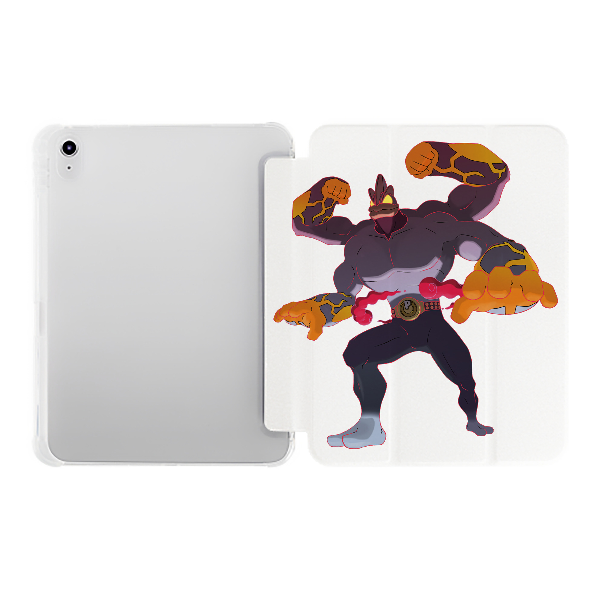 （画像用） ポケットモンスター Pokémon IPad ケース ペン収納付き 三つ折りスタンド PUレザー×シリコン 対応機種9.5/10.5/10.9インチ
